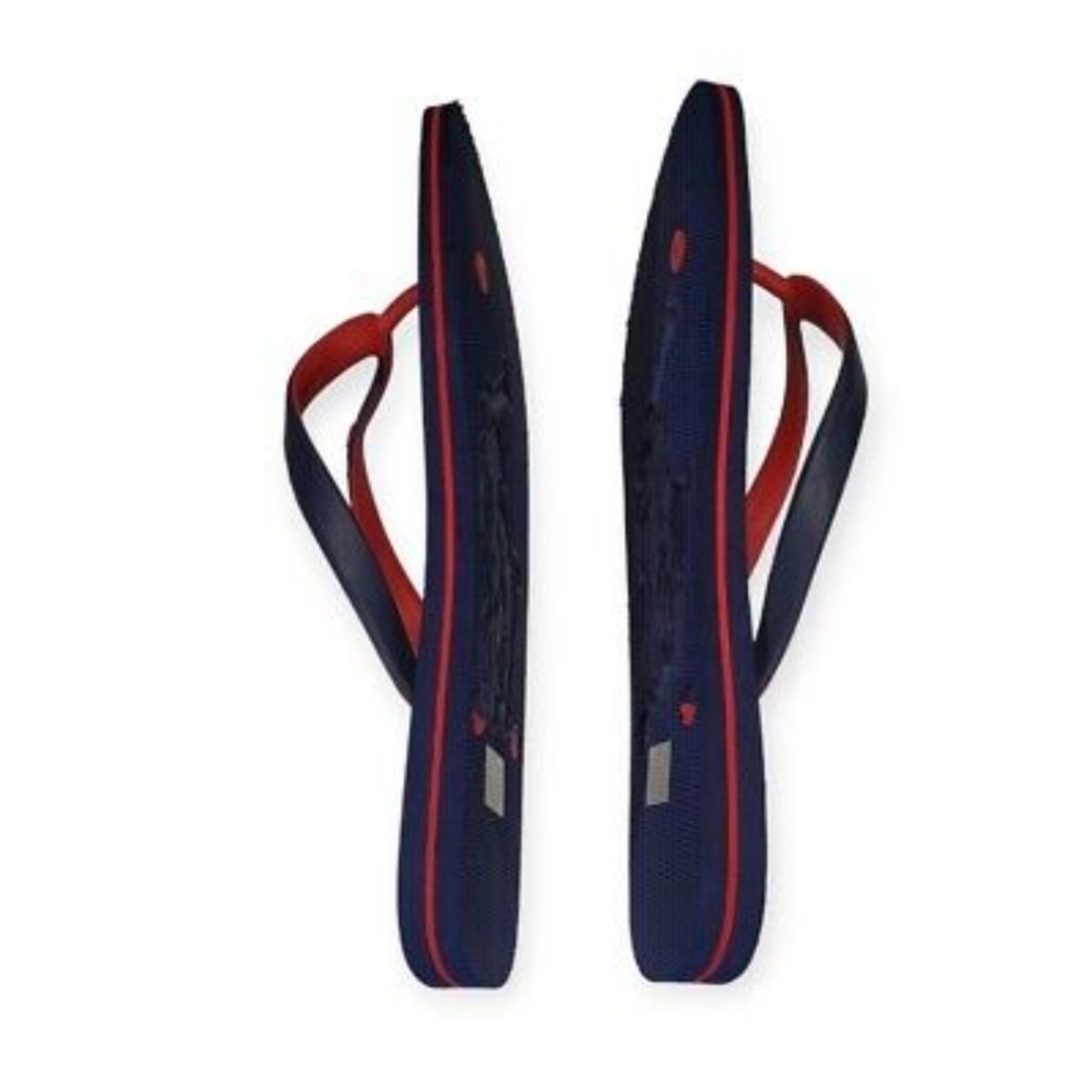 NWT Men's Ralph Lauren Polo Logo Flip-flops - Picture 7 of 8